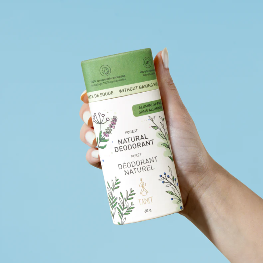 Natural solid deodorant