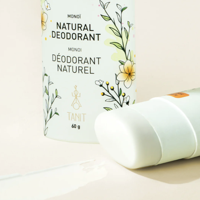 Natural solid deodorant