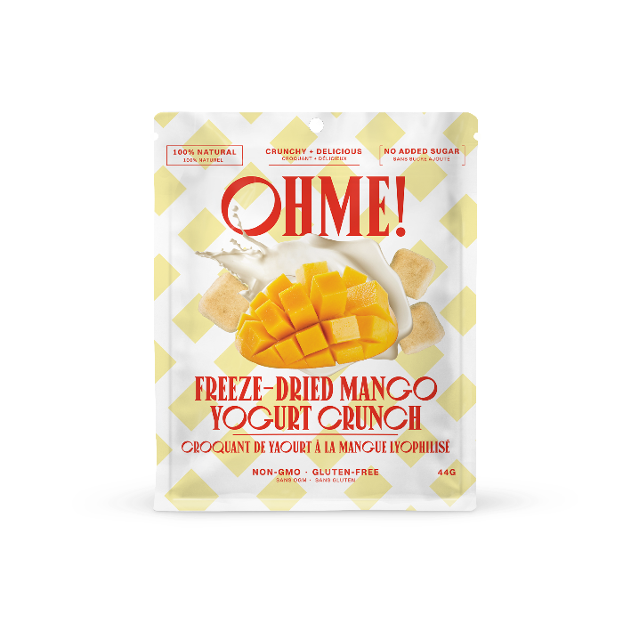 Freeze-Dried Mango Yogurt Crunch