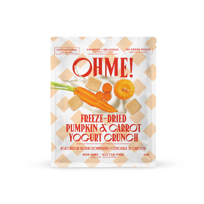 Freeze-Dried Pumpkin & Carrot Yogurt Crunch