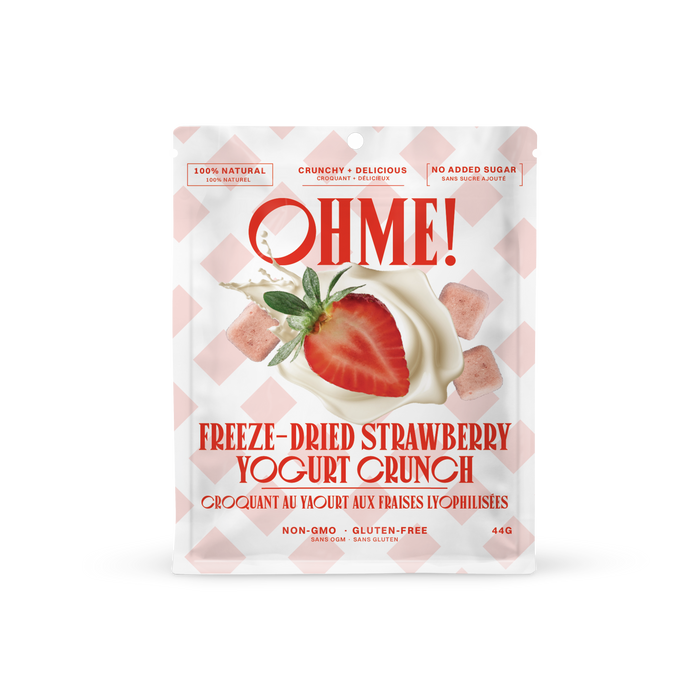 Freeze-Dried Strawberry Yogurt Crunch