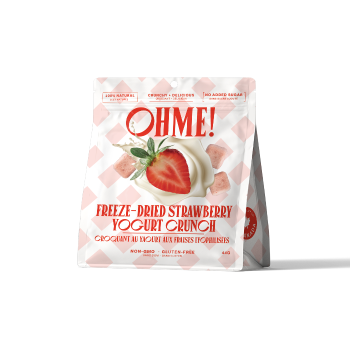 Freeze-Dried Strawberry Yogurt Crunch