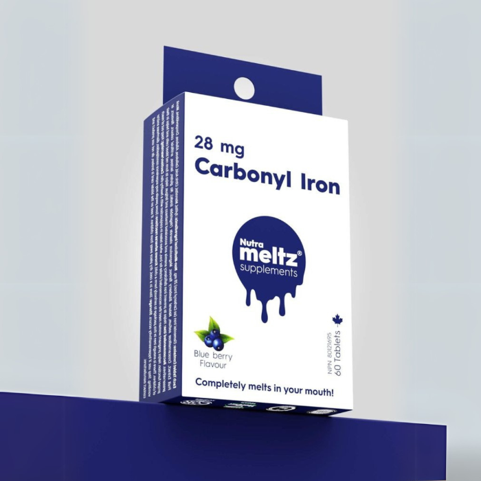 Fer Carbonyle 28 mg - Énergie durable & Soutien sanguin