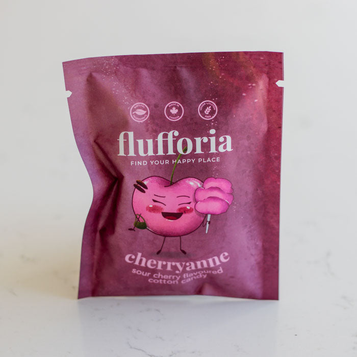 Barbe à papa au sucre de canne biologique