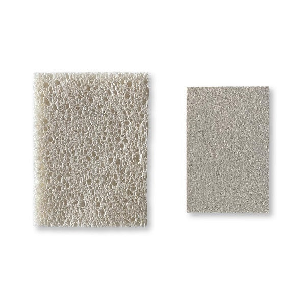 Pack of 3 compressed biodegradable sponges