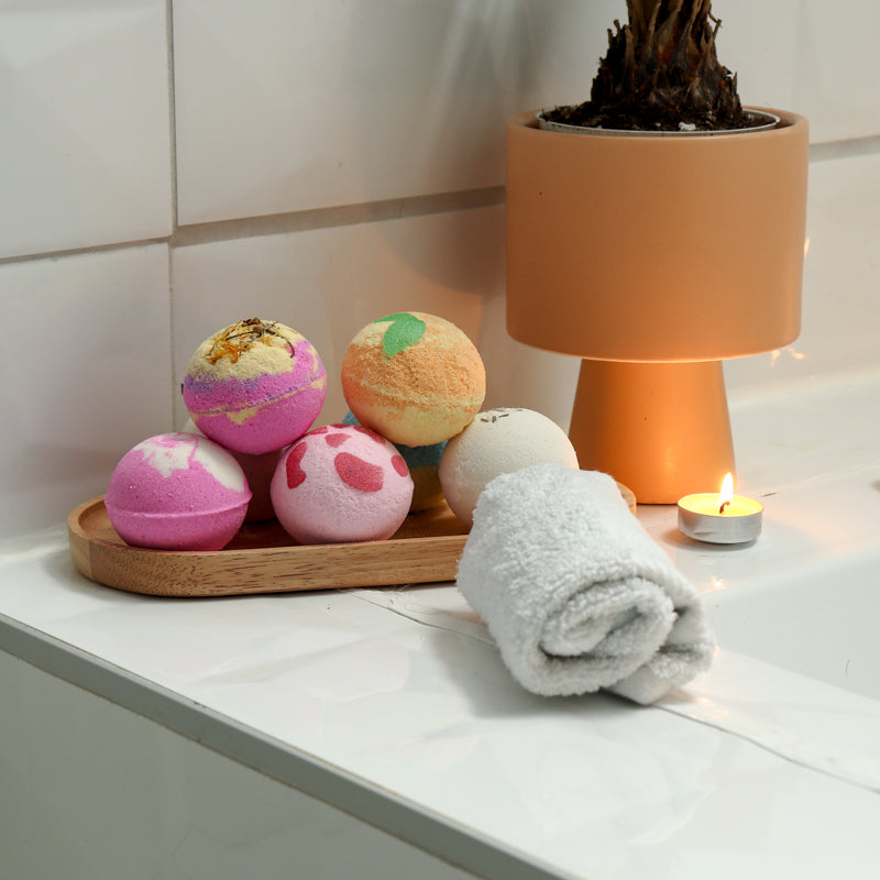 Bombe de bain moussante