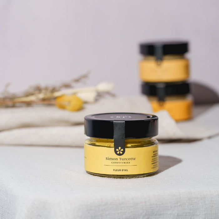 Moutarde - Fleur d'ail simon turcotte face