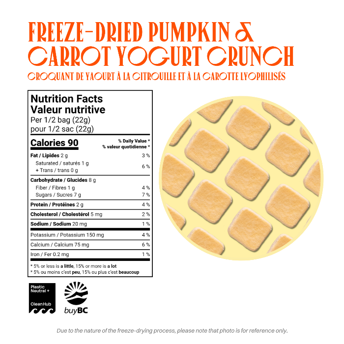 freeze dried pumpkin