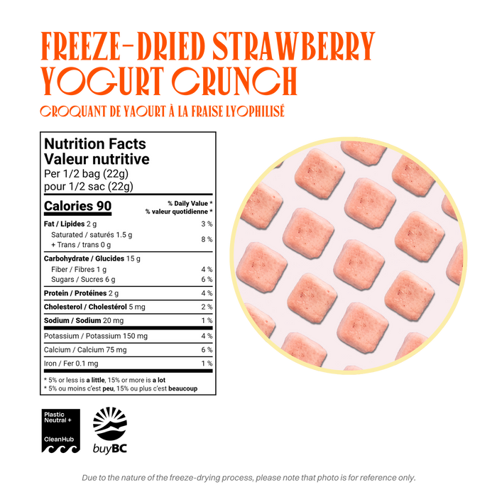 StrawberryYogurtCrunch freeze dried