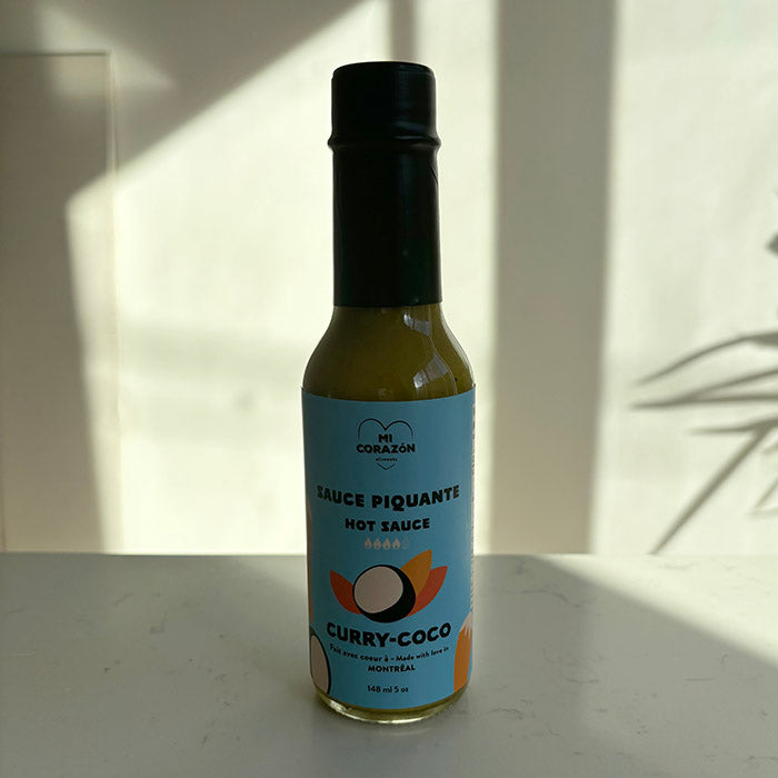 Sauce piquante Curry-Coco (4/5 d'intensité)