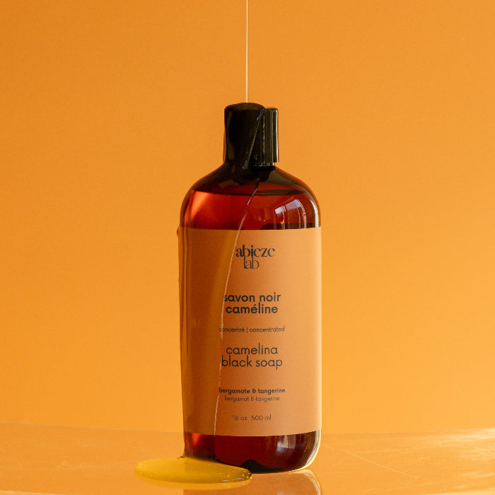 Savon noir concentré à la caméline  2