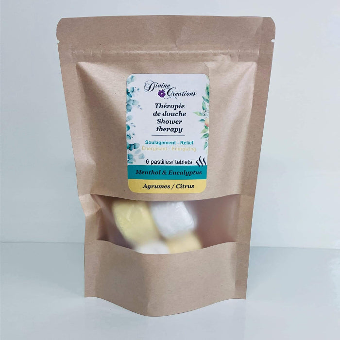Vapeur de douche - Eucalyptus & Menthol / Agrumes