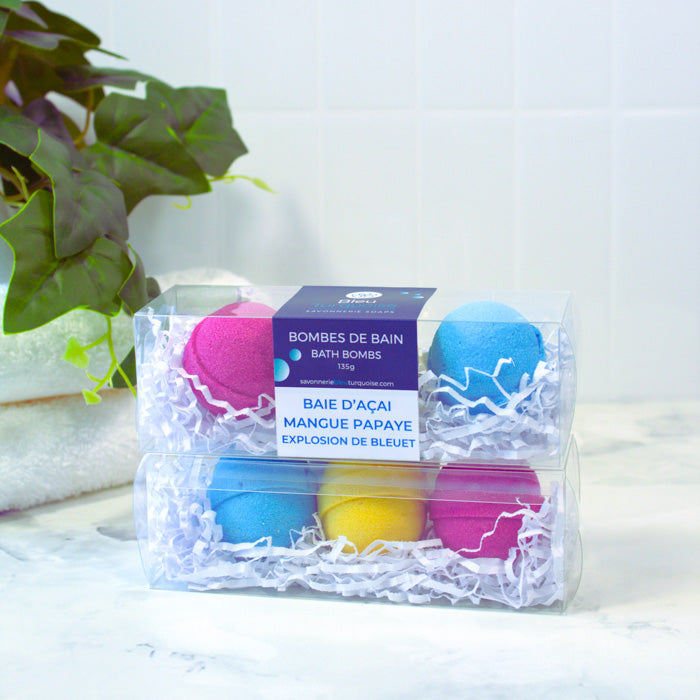 Trio de bombes de bain