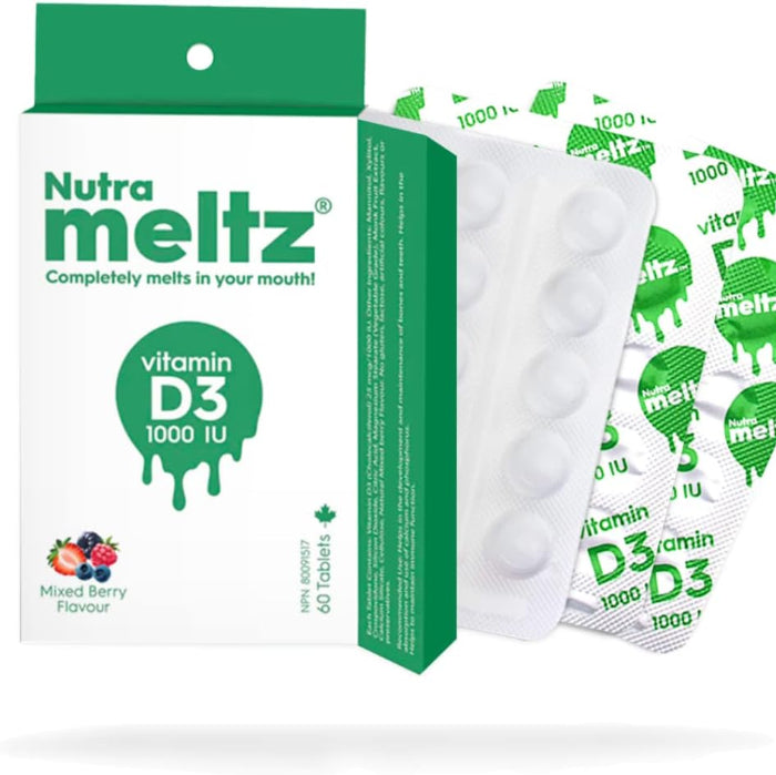 Vitamine D3 1000 UI -  Santé des os, des muscles & Système immunitaire -1