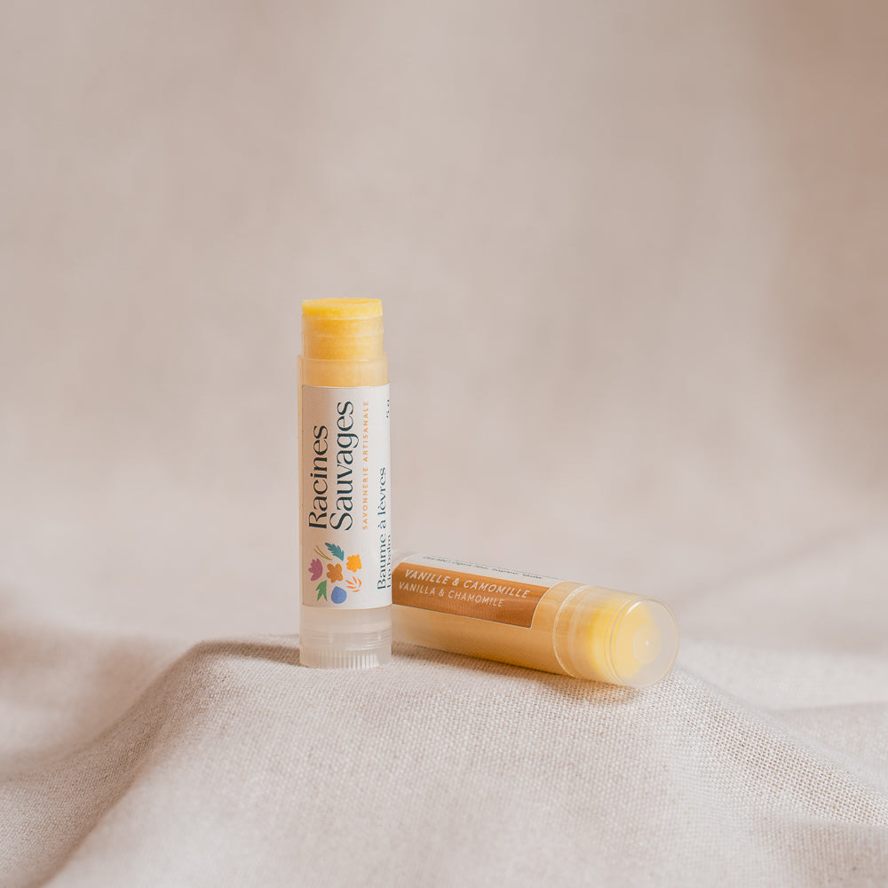 Baume à lèvre pour toute la famille - Vanille & Camomille