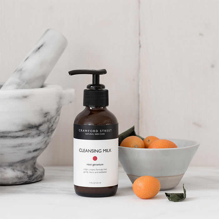 Lait démaquillant à la Rose et au Géranium