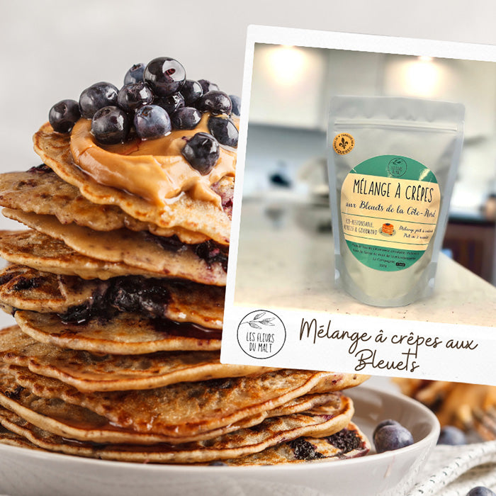 Malted pancake mix - Wild blueberries