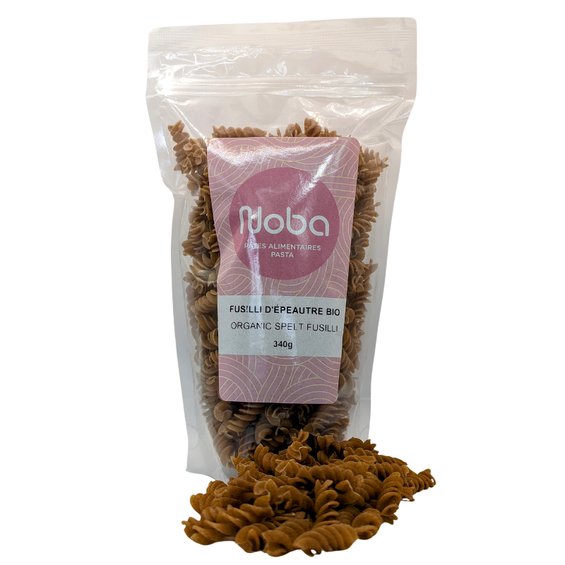 Pâtes bio à la farine d'épeautre - Fusilli