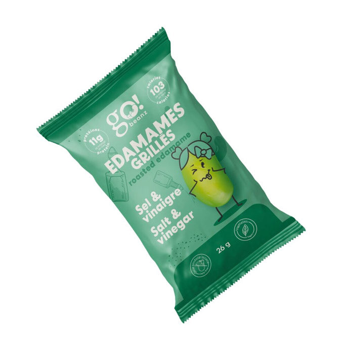 Go Beanz - Collation d'edamames rôties à secs