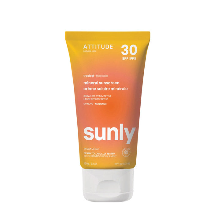 Crème solaire minérale FPS 30 - Tropicale