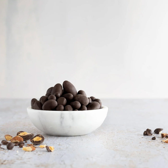 Amandes chocolatées noires sans sucre ajouté - Maca
