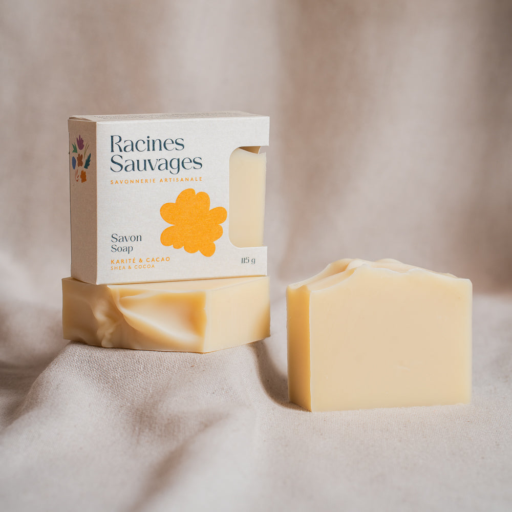 Savon doux Karité et cacao - Peaux très sensibles
