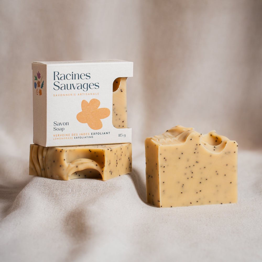 Savon exfoliant - Verveine des Indes