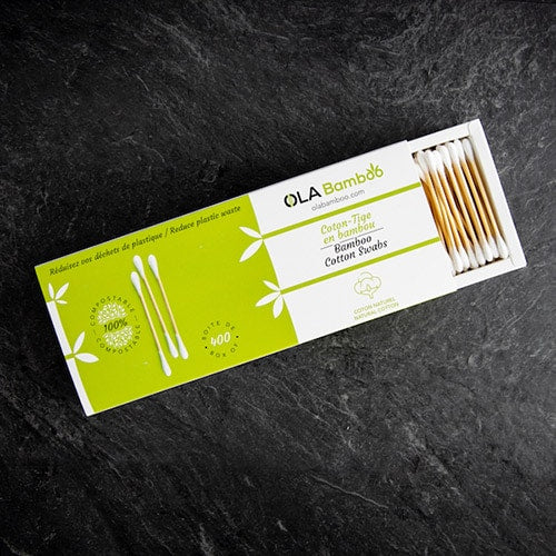 Bamboo cotton swab