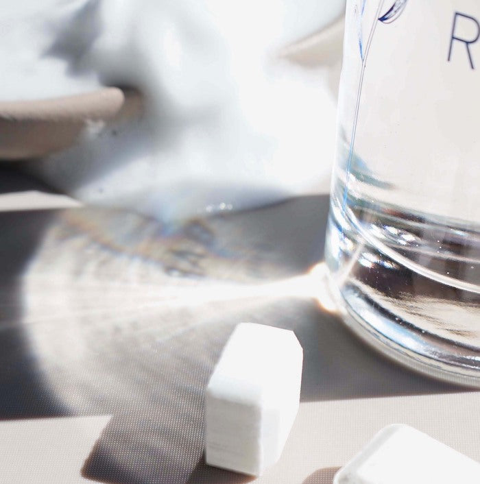 Foaming hand soap tablet