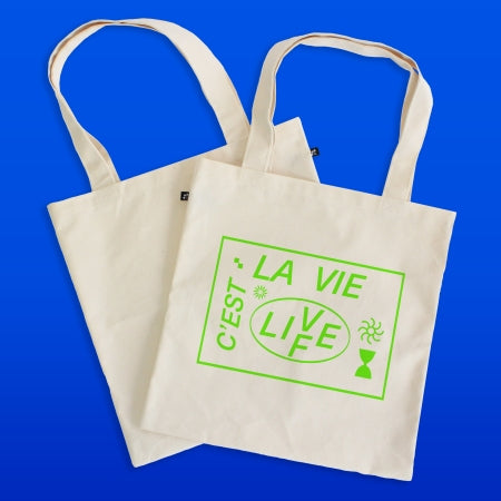 Sac réutilisable - La vie c’est life/live