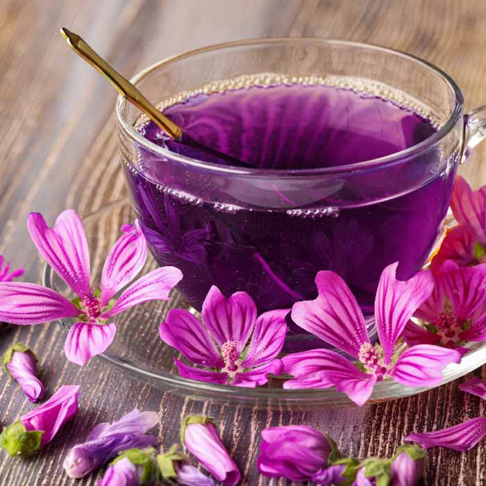 Tisane Fleur de Mauve des bois - Anti-inflammatoire & Antioxydant