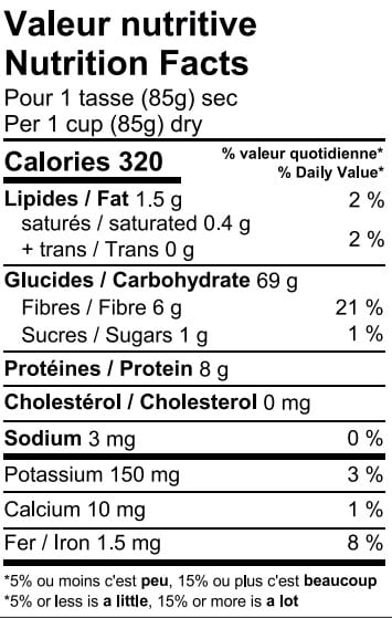 Fusilli sans gluten & véganes - Riz & Quinoa