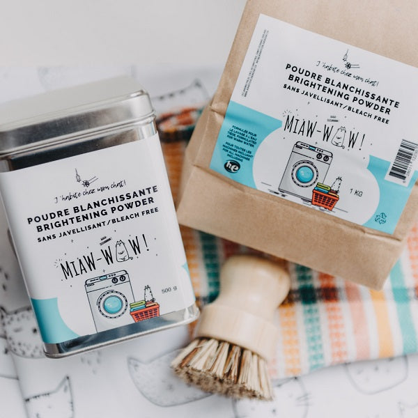 Poudre blanchissante Miaw-WoW - Sans javellisant