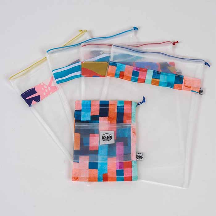 Ensemble de sacs fruits & légumes - Filet blanc