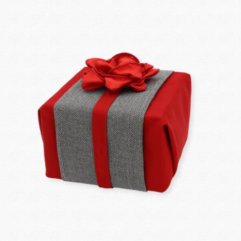 Chou réutilisable en tissu rescapé