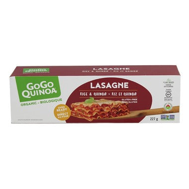 Lasagne sans gluten & véganes - Riz & Quinoa
