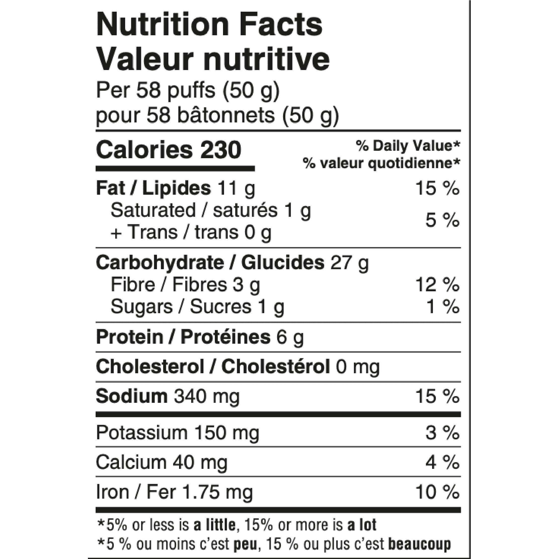 Puffs au quinoa sans gluten & véganes - Sel rose & Vinaigre