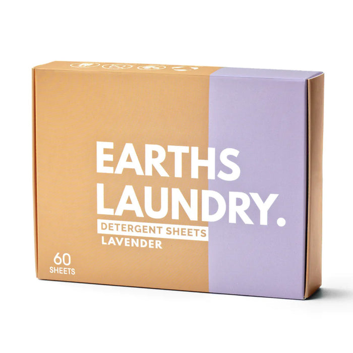 Biodegradable laundry detergent in sheets - Lavender