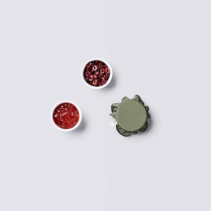 Quatuor de couvre-plat