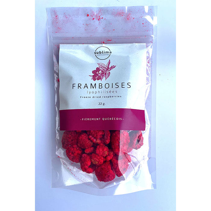 Fruits lyophilisés - Framboises