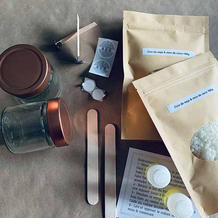 Kit confection de chandelles