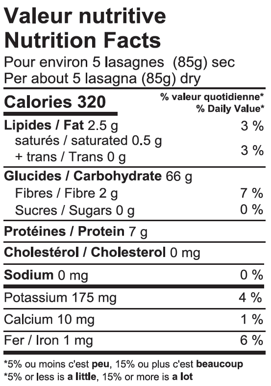 Lasagne sans gluten & véganes - Riz & Quinoa