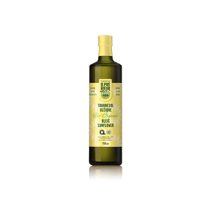 Organic oleic sunflower oil