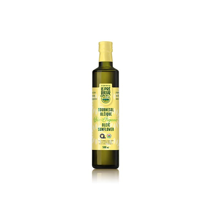 Organic oleic sunflower oil