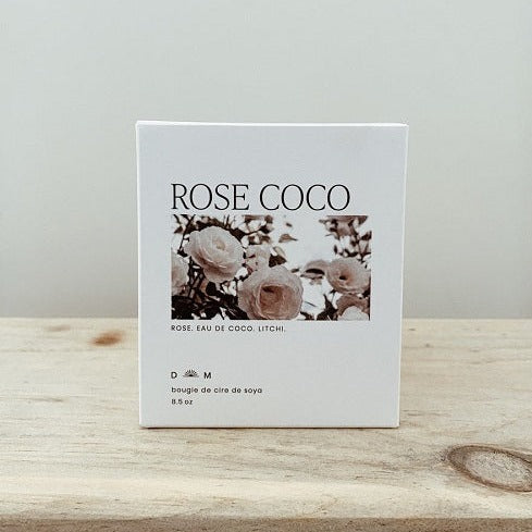 Bougie - Rose Coco