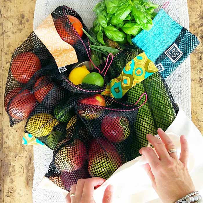 Ensemble de sacs fruits & légumes