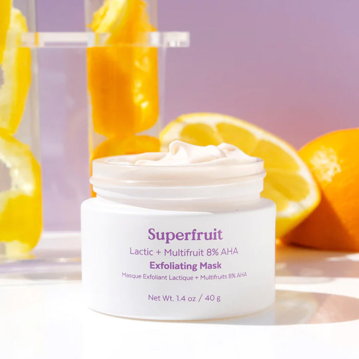 Masque Exfoliant Superfruit Lactique + Multifruit 8% AHA